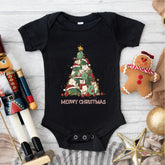 Meowy Christmas Shirt, Cat Tree Christmas T-Shirt